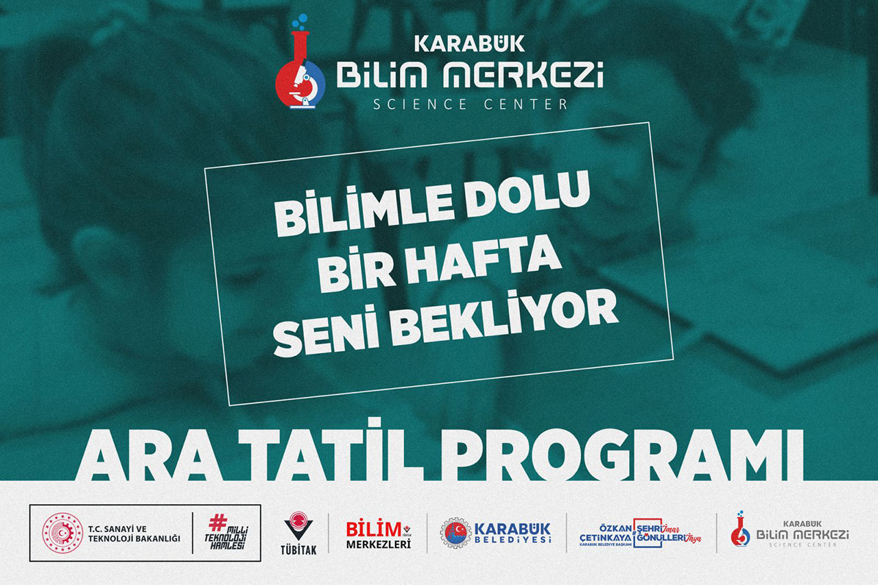 Karabük Belediyesi’nden Ara Tatile Özel Bilim Dolu Program
